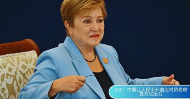 国际货币基金组织敦促中国在贸易紧张局势中让人民币升值